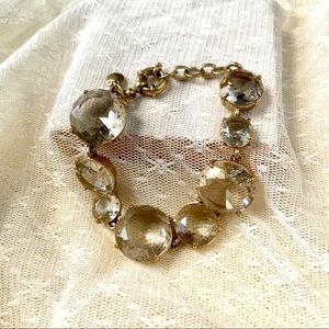 J. Crew - Large faux diamond bracelet